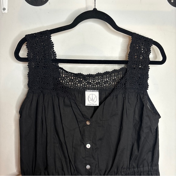 Laneway The Label Cotton Chemise XS Noir - Picture 5 of 11